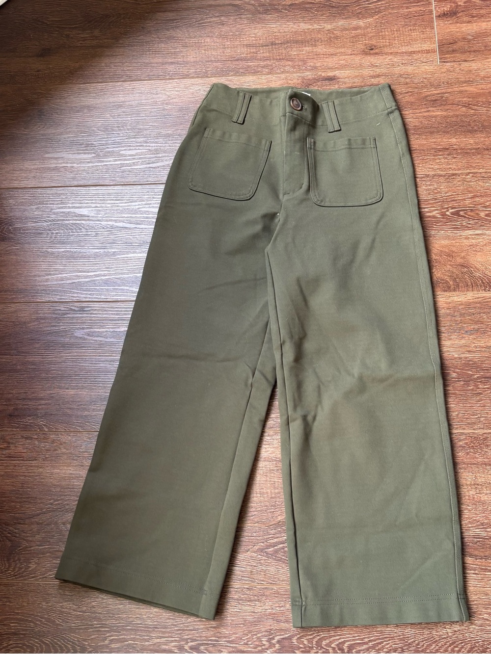 a new day Olive Green High-Rise Wide Leg Pants